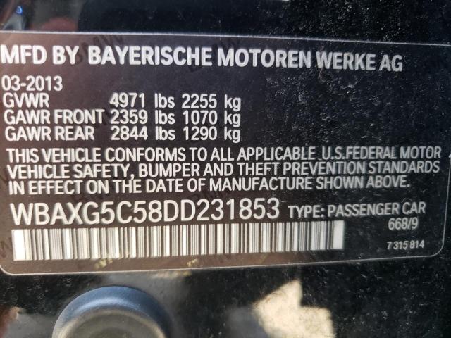 Photo 11 VIN: WBAXG5C58DD231853 - BMW 5 SERIES 