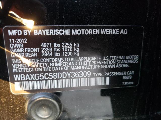 Photo 9 VIN: WBAXG5C58DDY36309 - BMW 528 I 