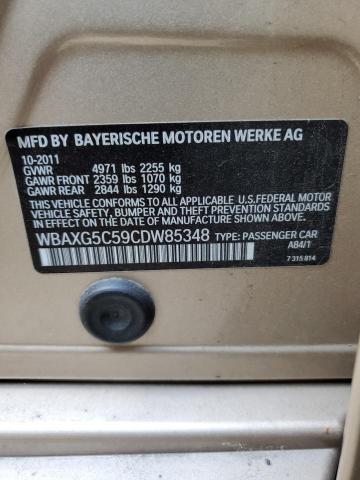 Photo 11 VIN: WBAXG5C59CDW85348 - BMW 5 SERIES 