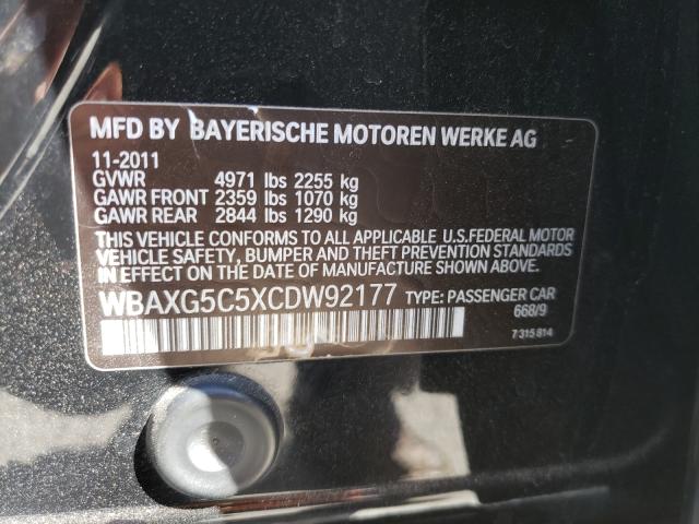 Photo 9 VIN: WBAXG5C5XCDW92177 - BMW 528 I 