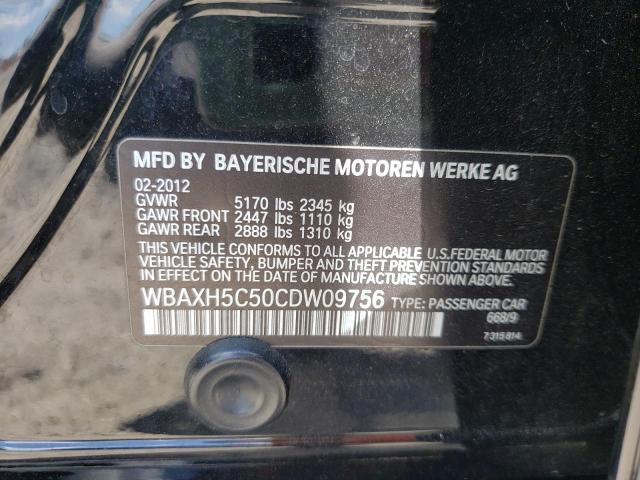 Photo 9 VIN: WBAXH5C50CDW09756 - BMW 528 XI 