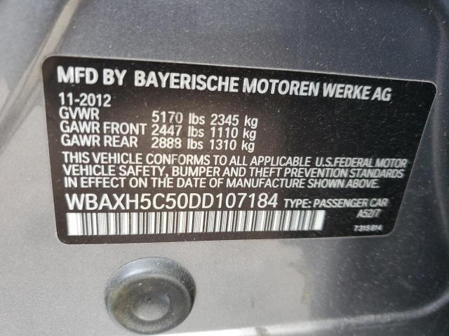 Photo 11 VIN: WBAXH5C50DD107184 - BMW 5 SERIES 