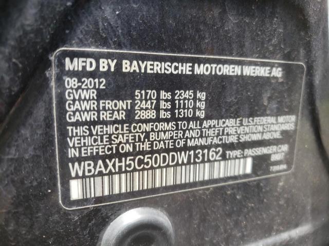 Photo 9 VIN: WBAXH5C50DDW13162 - BMW 528 XI 