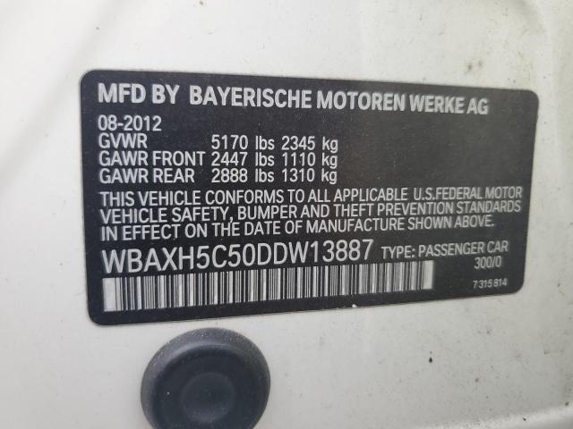 Photo 11 VIN: WBAXH5C50DDW13887 - BMW 528 XI 