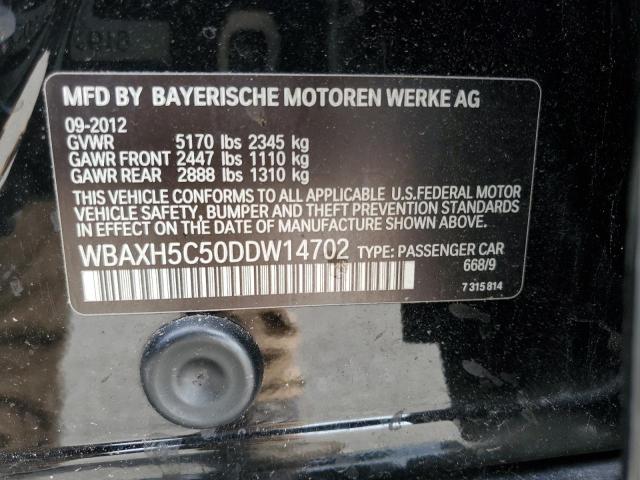 Photo 11 VIN: WBAXH5C50DDW14702 - BMW 5 SERIES 