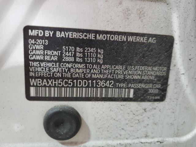 Photo 11 VIN: WBAXH5C51DD113642 - BMW 5 SERIES 