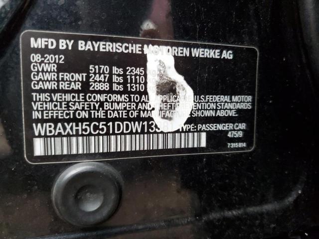 Photo 11 VIN: WBAXH5C51DDW13381 - BMW 528 XI 