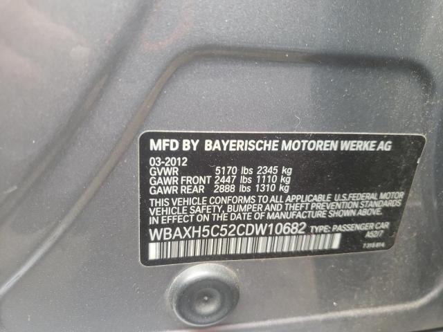 Photo 11 VIN: WBAXH5C52CDW10682 - BMW 528 XI 