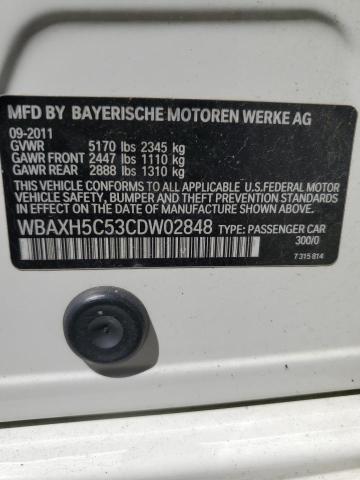 Photo 11 VIN: WBAXH5C53CDW02848 - BMW 528 XI 