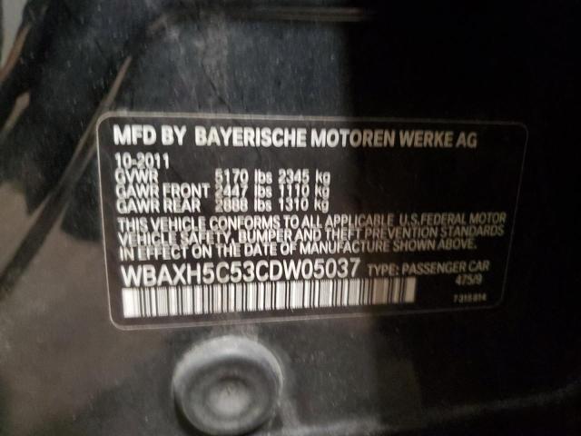 Photo 11 VIN: WBAXH5C53CDW05037 - BMW 528 XI 