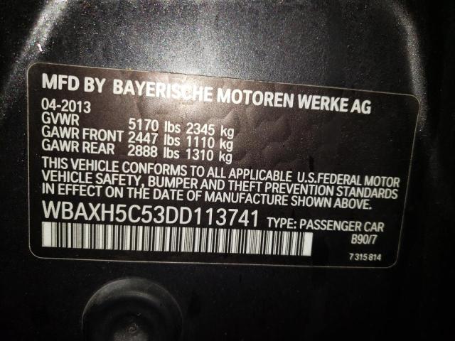 Photo 11 VIN: WBAXH5C53DD113741 - BMW 528 XI 