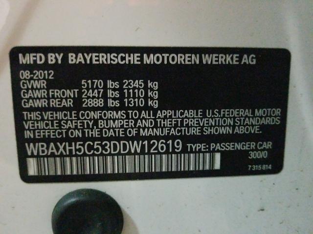 Photo 9 VIN: WBAXH5C53DDW12619 - BMW 528 XI 