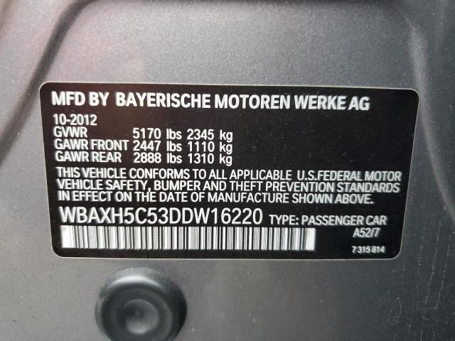 Photo 11 VIN: WBAXH5C53DDW16220 - BMW 528 XI 