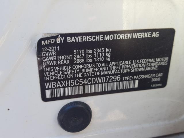 Photo 9 VIN: WBAXH5C54CDW07296 - BMW 528 XI 