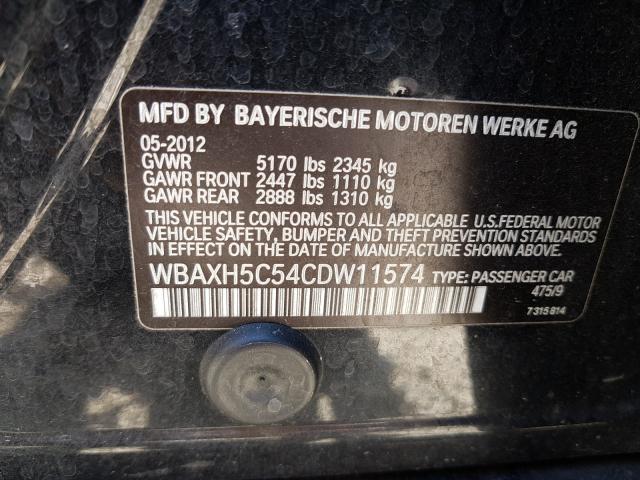 Photo 9 VIN: WBAXH5C54CDW11574 - BMW 528 XI 