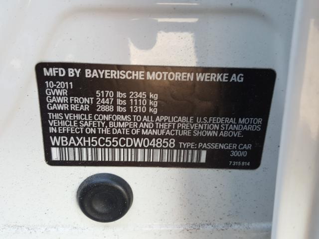 Photo 9 VIN: WBAXH5C55CDW04858 - BMW 528 