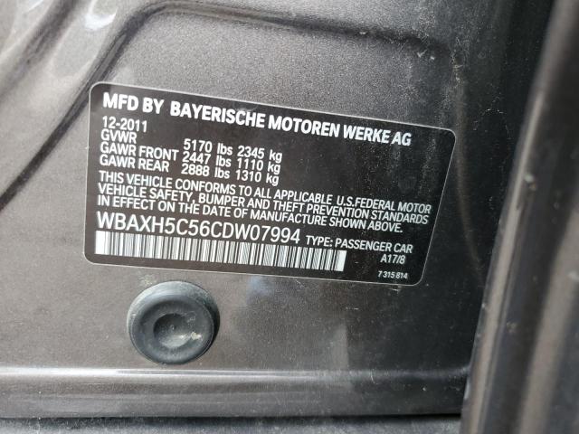 Photo 11 VIN: WBAXH5C56CDW07994 - BMW 528 XI 