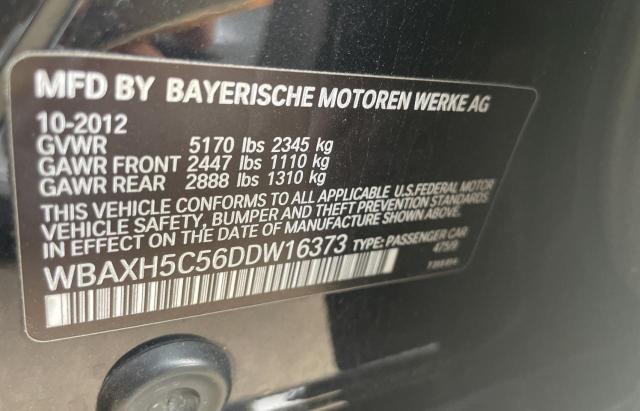 Photo 9 VIN: WBAXH5C56DDW16373 - BMW 5 SERIES 