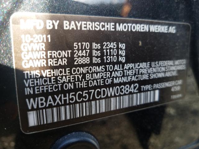 Photo 9 VIN: WBAXH5C57CDW03842 - BMW 528 XI 