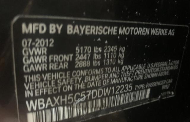 Photo 9 VIN: WBAXH5C57DDW12235 - BMW 528 