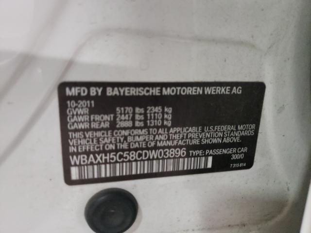 Photo 9 VIN: WBAXH5C58CDW03896 - BMW 528I 