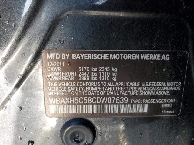 Photo 11 VIN: WBAXH5C58CDW07639 - BMW 528 XI 