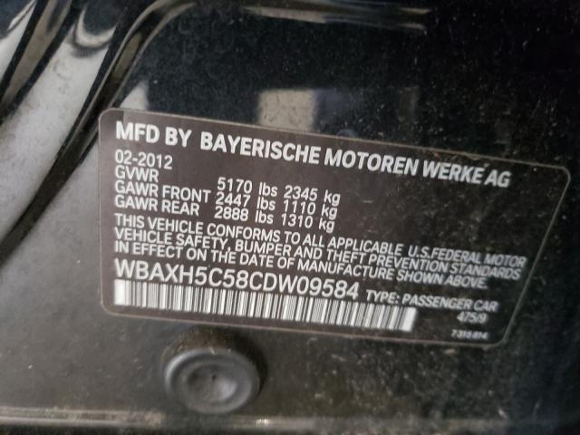 Photo 9 VIN: WBAXH5C58CDW09584 - BMW 528XI 