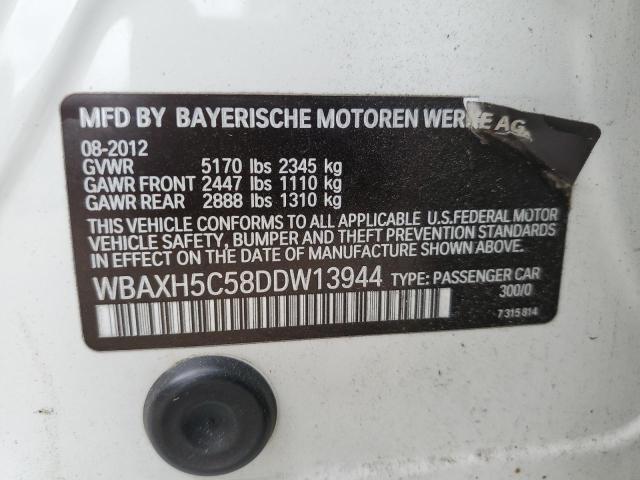 Photo 11 VIN: WBAXH5C58DDW13944 - BMW 5 SERIES 