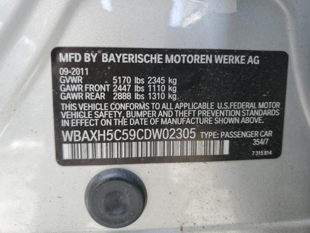 Photo 11 VIN: WBAXH5C59CDW02305 - BMW 528 XI 