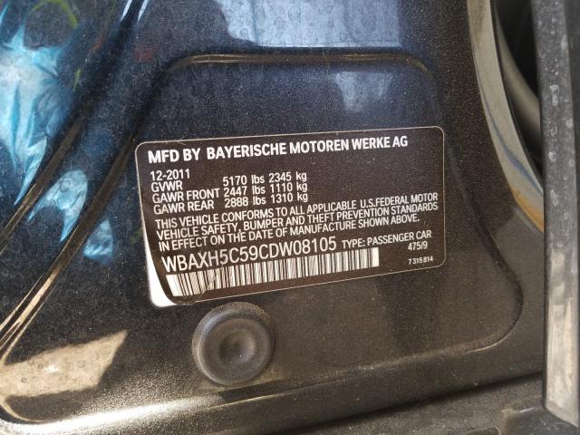 Photo 9 VIN: WBAXH5C59CDW08105 - BMW 528 XI 