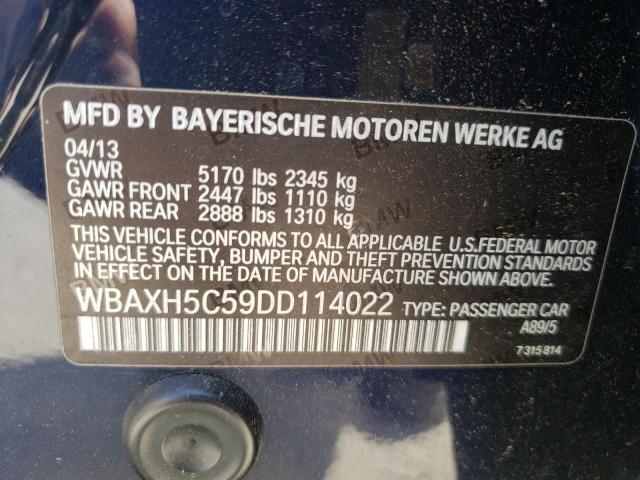 Photo 9 VIN: WBAXH5C59DD114022 - BMW 528 XI 