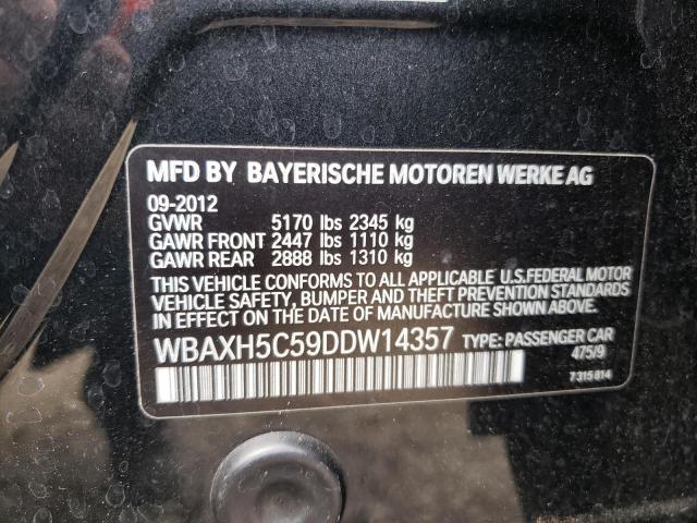 Photo 11 VIN: WBAXH5C59DDW14357 - BMW 5 SERIES 