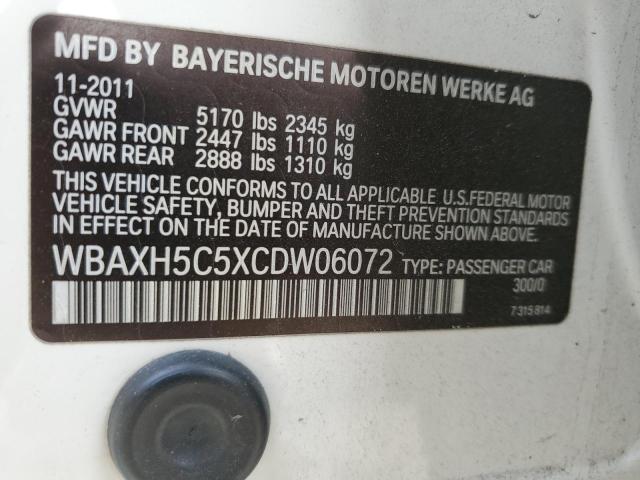 Photo 11 VIN: WBAXH5C5XCDW06072 - BMW 528 XI 