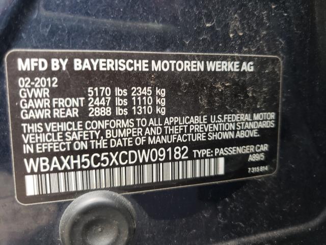 Photo 9 VIN: WBAXH5C5XCDW09182 - BMW 528 XI 