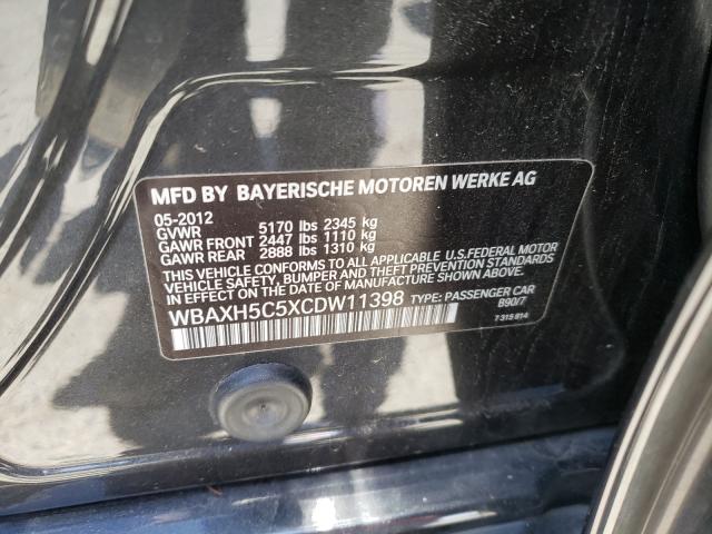 Photo 9 VIN: WBAXH5C5XCDW11398 - BMW 528 