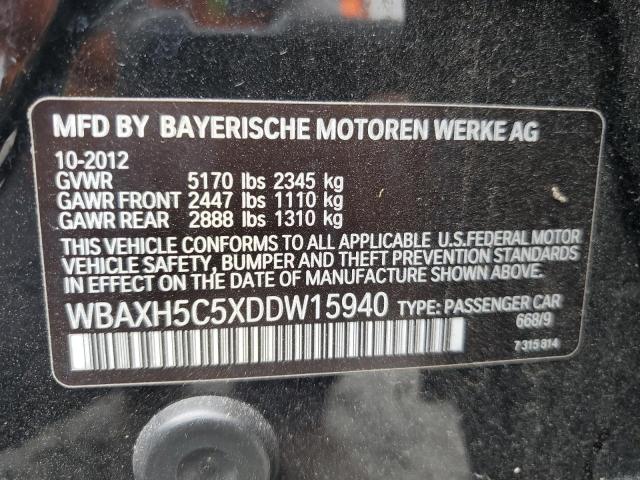 Photo 12 VIN: WBAXH5C5XDDW15940 - BMW 528 XI 