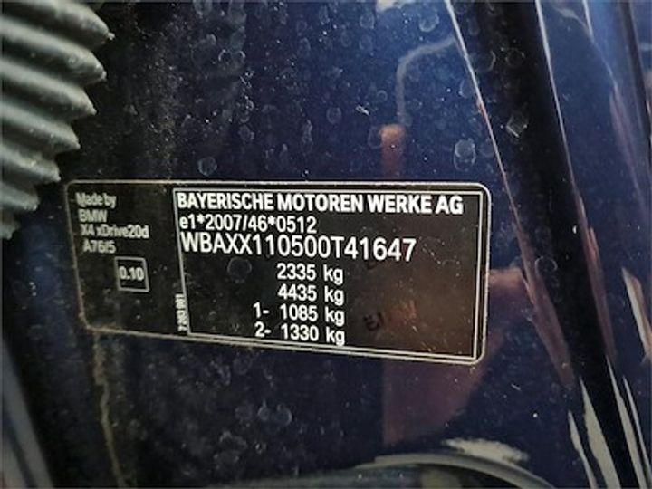 Photo 11 VIN: WBAXX110500T41647 - BMW X4 DIESEL 