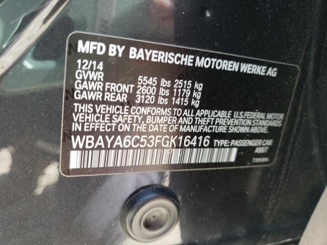 Photo 9 VIN: WBAYA6C53FGK16416 - BMW 740 I 