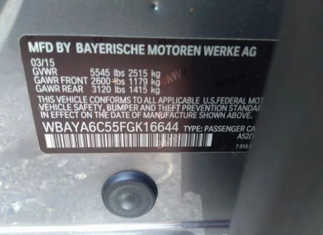 Photo 8 VIN: WBAYA6C55FGK16644 - BMW 740I 