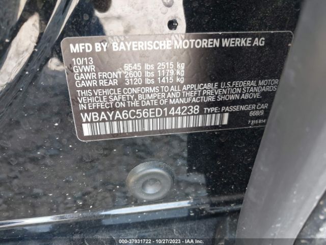 Photo 8 VIN: WBAYA6C56ED144238 - BMW 740I 