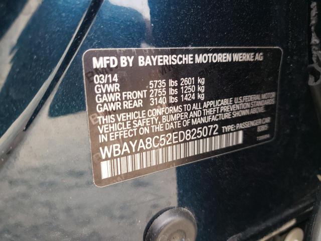 Photo 9 VIN: WBAYA8C52ED825072 - BMW 750 I 