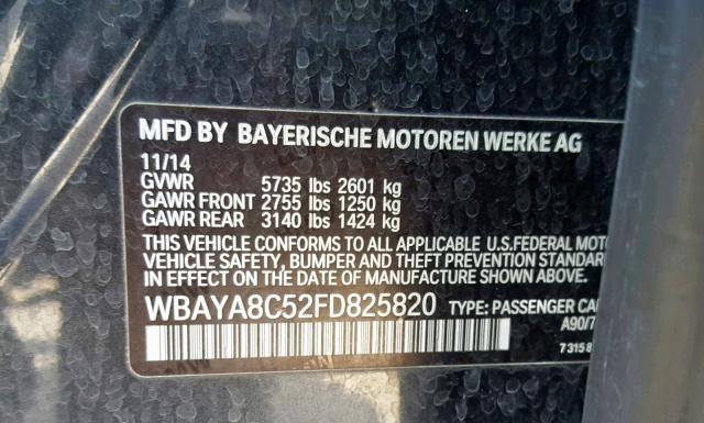 Photo 9 VIN: WBAYA8C52FD825820 - BMW ALPINA B7 