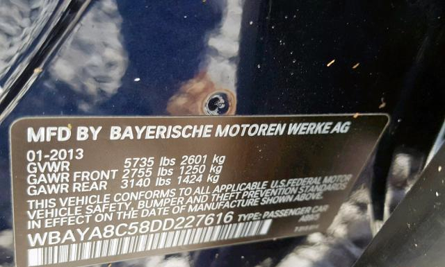 Photo 9 VIN: WBAYA8C58DD227616 - BMW 750I 