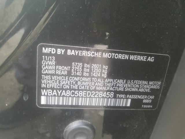 Photo 9 VIN: WBAYA8C58ED228458 - BMW 750 I 