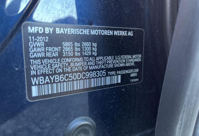 Photo 9 VIN: WBAYB6C50DC998305 - BMW 750 XI 