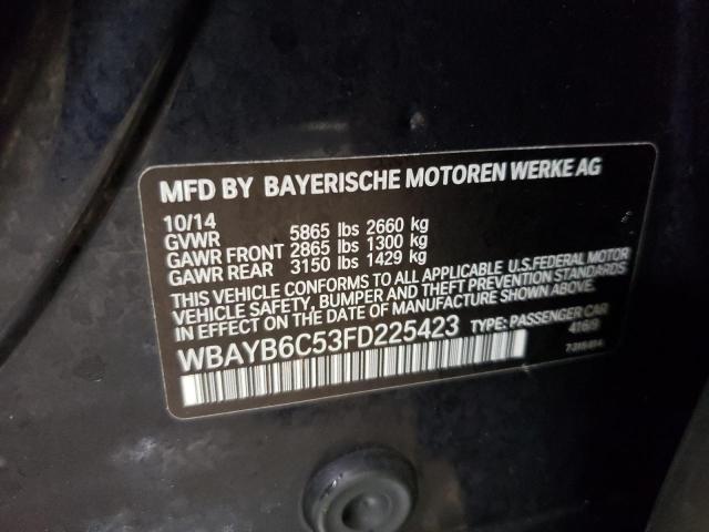 Photo 11 VIN: WBAYB6C53FD225423 - BMW 750 XI 