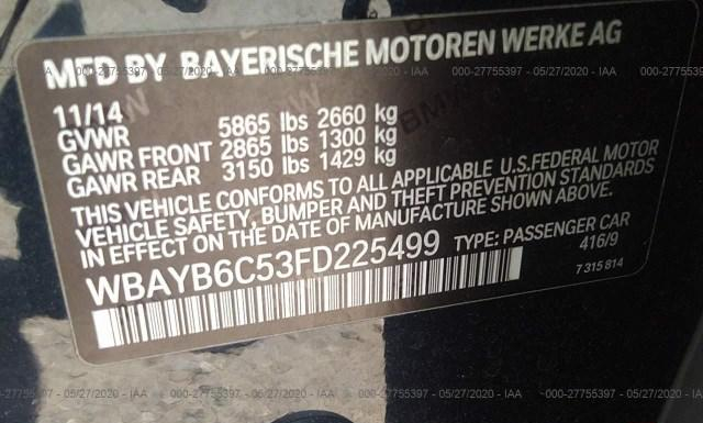 Photo 8 VIN: WBAYB6C53FD225499 - BMW 750I 