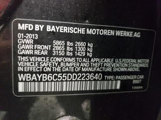 Photo 11 VIN: WBAYB6C55DD223640 - BMW 750 XI 