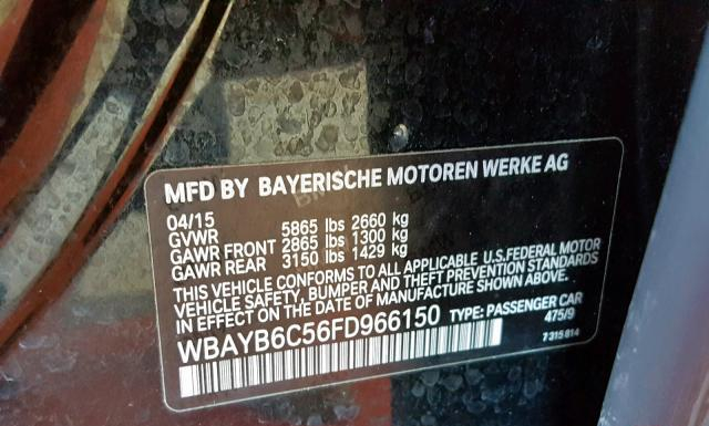 Photo 9 VIN: WBAYB6C56FD966150 - BMW 750 