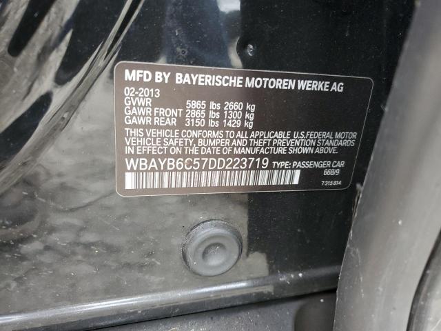 Photo 11 VIN: WBAYB6C57DD223719 - BMW 7 SERIES 